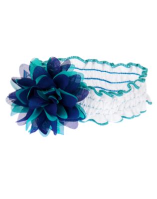 Flower Smocked Headband