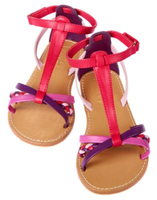 Braided T-Strap Sandal