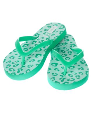 Leopard Flip Flop