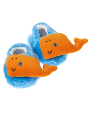 Whale Plush Crib Bootie