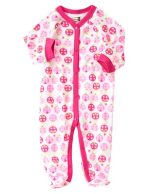 Ladybug Footed One-Piece