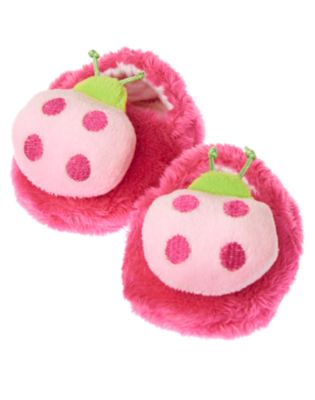 Ladybug Plush Crib Bootie