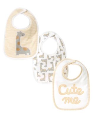 Giraffe Bib 3-Pack