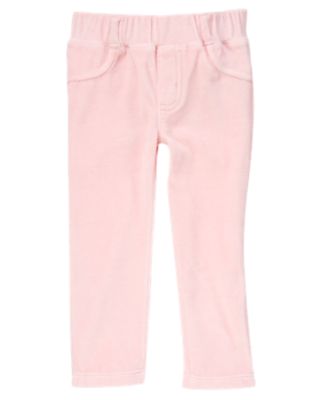 Velour Skinny Pant