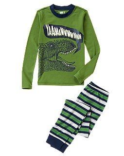 Yaaaaawwwwnnn T-Rex 2-Piece Pajama Set