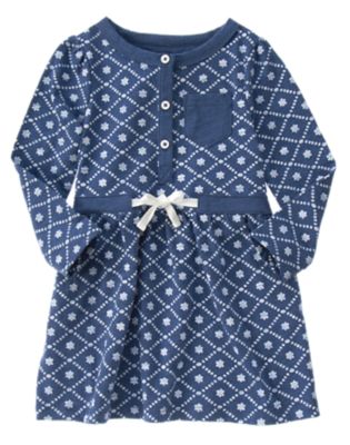 Geo Print Dress