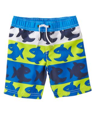 Piranha Fish Swim Trunks