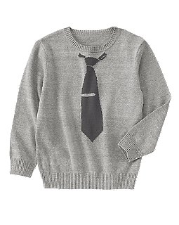 Tie Sweater