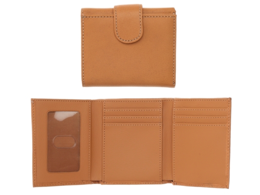 Poppie Jones Rio Leather Trifold Wallet