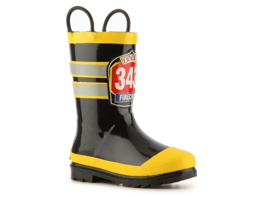 Western Chief Fireman Boys' Toddler & Youth Rain Boot