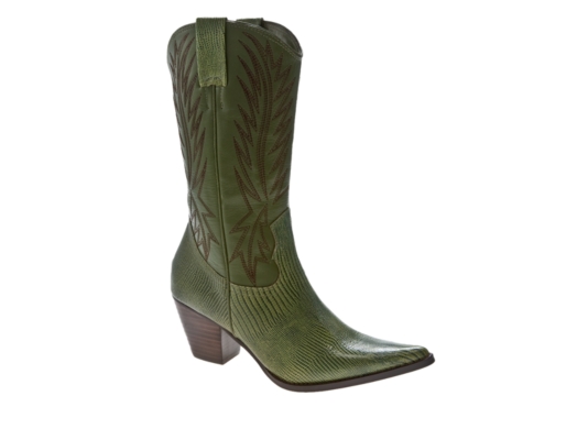 Penny Loves Kenny Pilgrim Reptile Western Boot