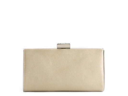 Lulu Townsend Satin Box Clutch