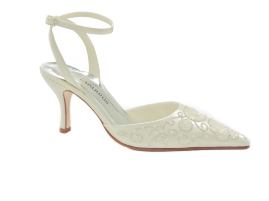 Caparros Vain Beaded Satin Pump
