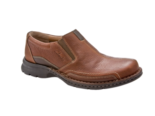 Clarks Men's Vue Leather Slip-On