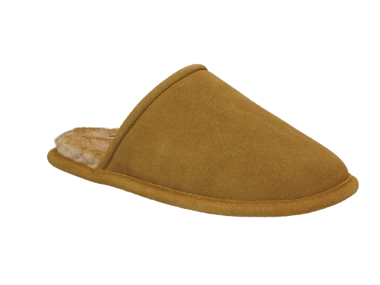Minnetonka Men's Suede Scuff Slipper