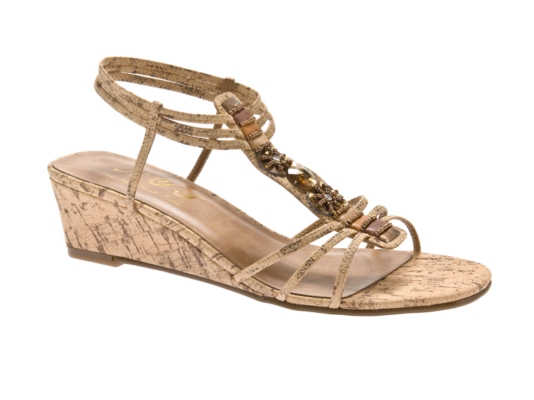 NYT by New York Transit King's Girl Jeweled T-strap Sandal
