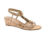 NYT by New York Transit King's Girl Jeweled T-strap Sandal