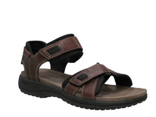 Clarks Men's Keating Leather Sandal