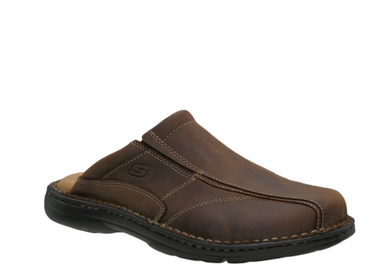 Skechers Men's Astute Adroit Leather Mule