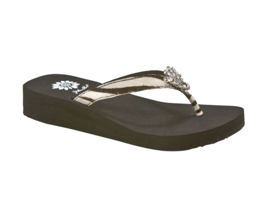dsw yellow box flip flops