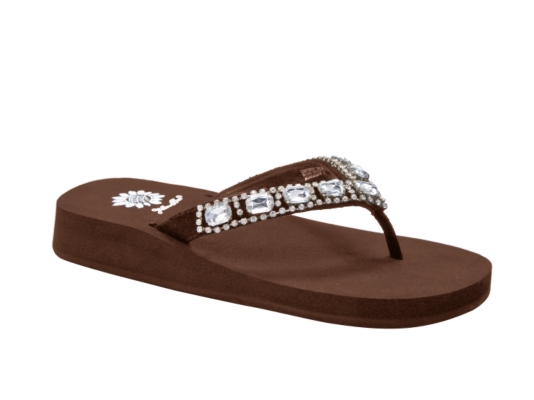Yellow Box Bungalow Embellished Flip Flop | DSW