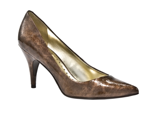 BCBG Paris Tam Crinkled Patent Pump