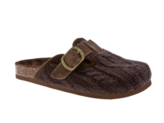 SM Glaze Cable Knit Sweater Clog