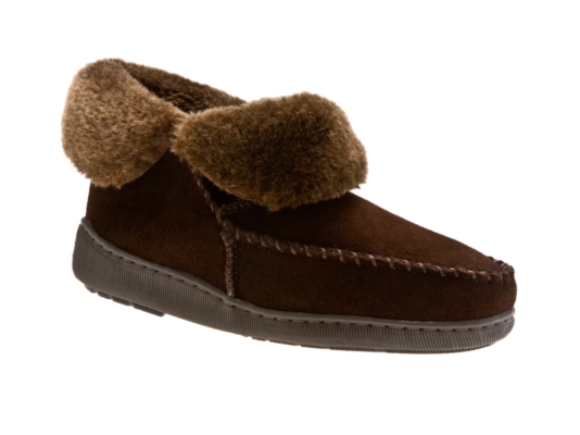 Minnetonka Cuffed Moccassin Bootie