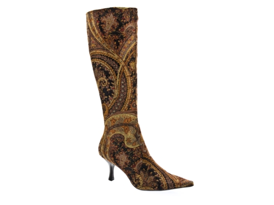 Diba Babs Paisley Fabric Boot