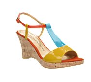 Chinese Laundry Scene Multi-Colored T-Strap Sandal