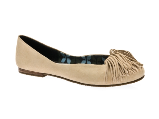 BC Footwear Carpool Fringe Flat