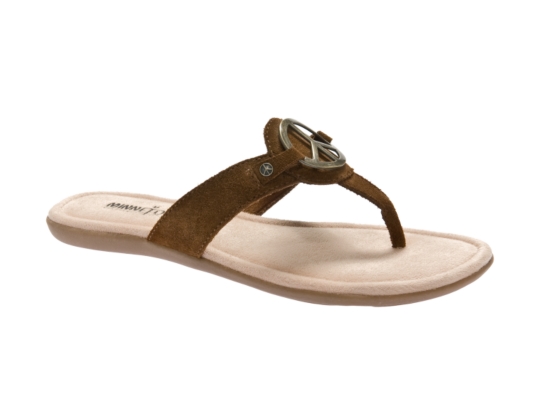 Minnetonka Mecca Suede Sandal