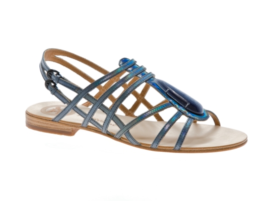 Modern Vintage Fred Flat Jeweled Gladiator