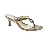 Kelly & Katie Twisted Up Reptile Sandal