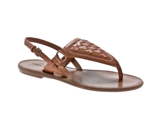Bottega Veneta Woven Leather Sandal