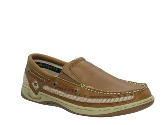 Margaritaville Men's Diamondhead Leather Slip On