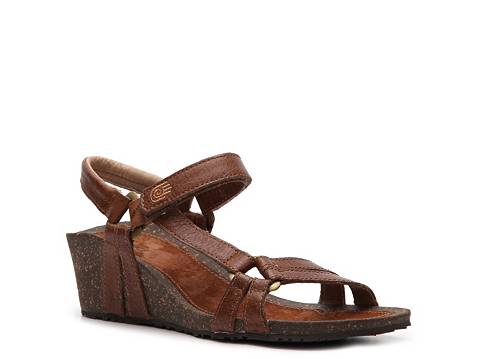 Teva Women's Ventura Cork 2 Wedge Leather Sandal | DSW