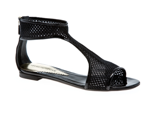 Emporio Armani Mesh Gladiator Sandal