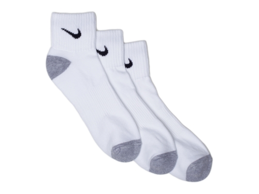 Nike Men's Quarter Cut Performance Sock, 3 Pack