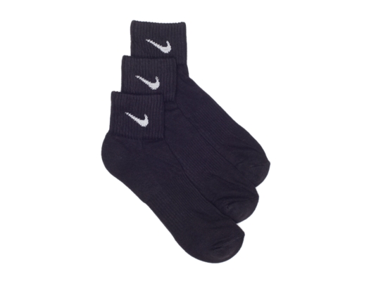 Nike Men's Performance Cotton Quarter Sock, 3 Pack