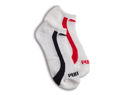 Puma Men's No Show Athletic Sock, 2 Pack