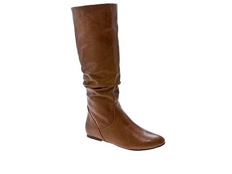 SM Women's Gianna Flat Leather Boot