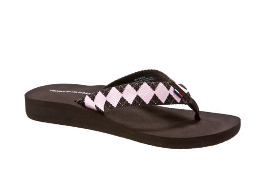 Tommy Hilfiger Women's Drew Argyle Flip-Flop