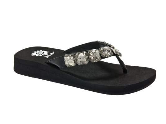 dsw yellow box flip flops