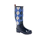 Tommy Hilfiger Women's Welly Argyle Rain Boot