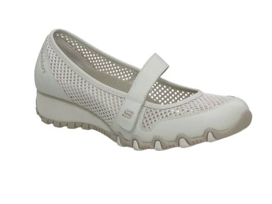 Skechers Women's Mary Jane Wedge Slip On Shoe