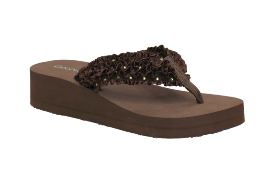 Coconuts Anniversary Ruffled Flip Flop