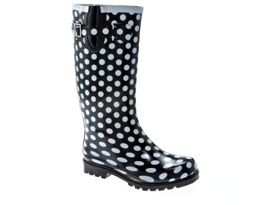 Nomad Puddles Dots Rain Boot