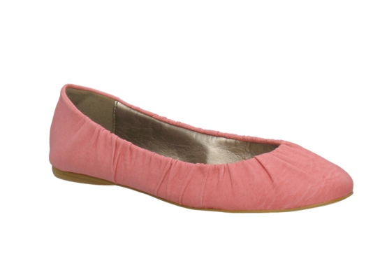 Wanted Crush Rouched Ballet Flat