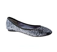 Wanted Dizzy Sequined Flat